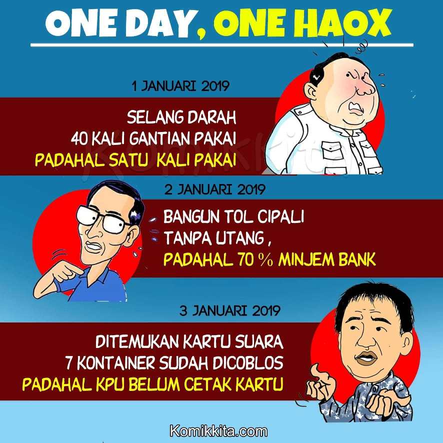 Hoax, kejahatan yang Sangat Terstruktur dan Sistematis